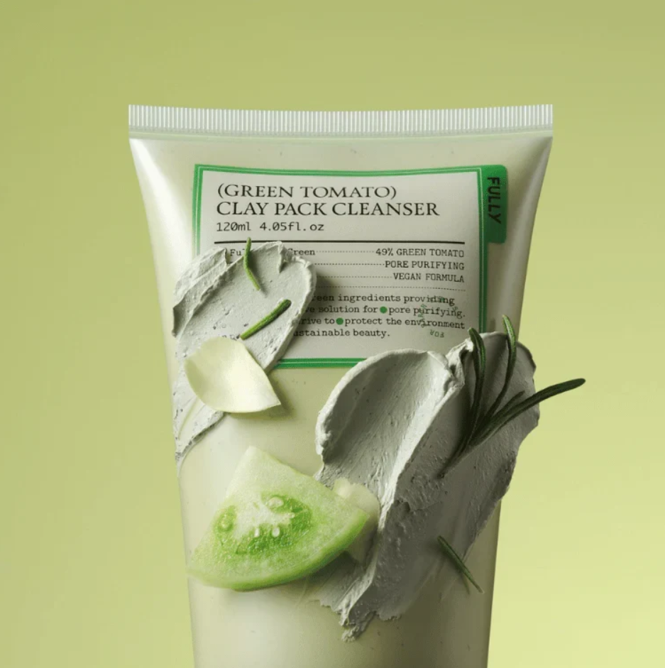 Fully Green Tomato Clay Pack Cleanser